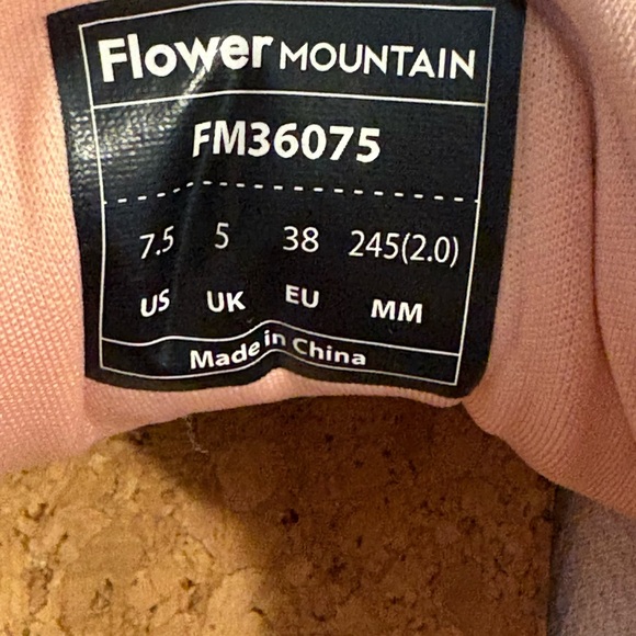 Flower Mountain Kotetsu Women’s Size 7.5 Shoes - Picture 7 of 15